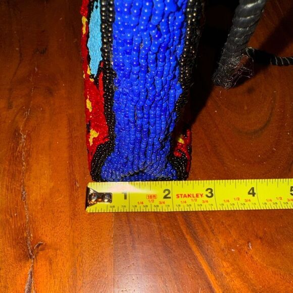 Gammon Shire Native American Tribal/S.W. glass beaded crossbody/clutch EUC - Picture 7 of 15